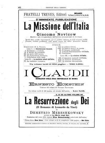 Giornale della libreria della tipografia e delle arti e industrie affini supplemento alla Bibliografia italiana, pubblicato dall'Associazione tipografico-libraria italiana