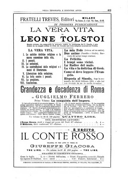 Giornale della libreria della tipografia e delle arti e industrie affini supplemento alla Bibliografia italiana, pubblicato dall'Associazione tipografico-libraria italiana