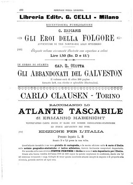 Giornale della libreria della tipografia e delle arti e industrie affini supplemento alla Bibliografia italiana, pubblicato dall'Associazione tipografico-libraria italiana