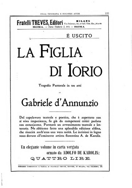 Giornale della libreria della tipografia e delle arti e industrie affini supplemento alla Bibliografia italiana, pubblicato dall'Associazione tipografico-libraria italiana