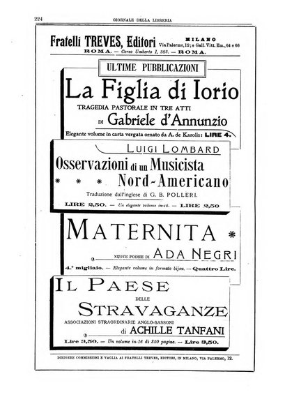 Giornale della libreria della tipografia e delle arti e industrie affini supplemento alla Bibliografia italiana, pubblicato dall'Associazione tipografico-libraria italiana