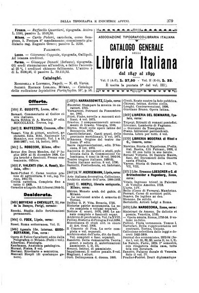 Giornale della libreria della tipografia e delle arti e industrie affini supplemento alla Bibliografia italiana, pubblicato dall'Associazione tipografico-libraria italiana