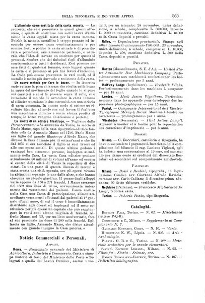 Giornale della libreria della tipografia e delle arti e industrie affini supplemento alla Bibliografia italiana, pubblicato dall'Associazione tipografico-libraria italiana