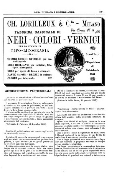 Giornale della libreria della tipografia e delle arti e industrie affini supplemento alla Bibliografia italiana, pubblicato dall'Associazione tipografico-libraria italiana