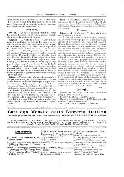 Giornale della libreria della tipografia e delle arti e industrie affini supplemento alla Bibliografia italiana, pubblicato dall'Associazione tipografico-libraria italiana