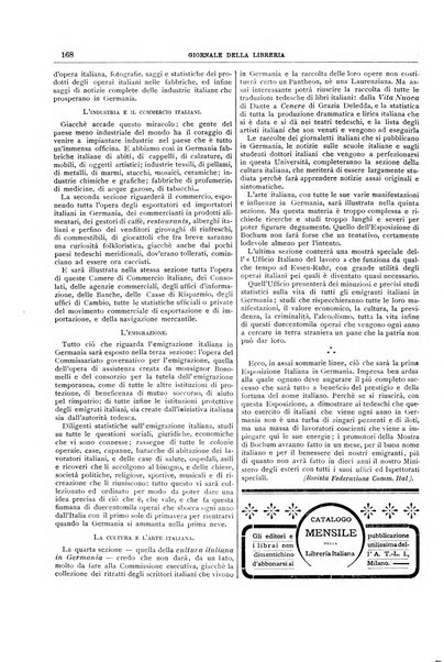 Giornale della libreria della tipografia e delle arti e industrie affini supplemento alla Bibliografia italiana, pubblicato dall'Associazione tipografico-libraria italiana