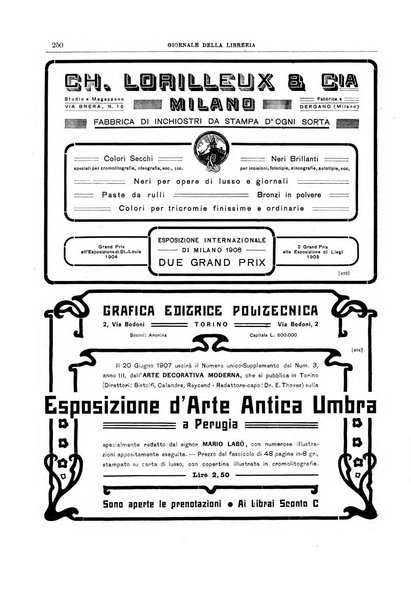 Giornale della libreria della tipografia e delle arti e industrie affini supplemento alla Bibliografia italiana, pubblicato dall'Associazione tipografico-libraria italiana