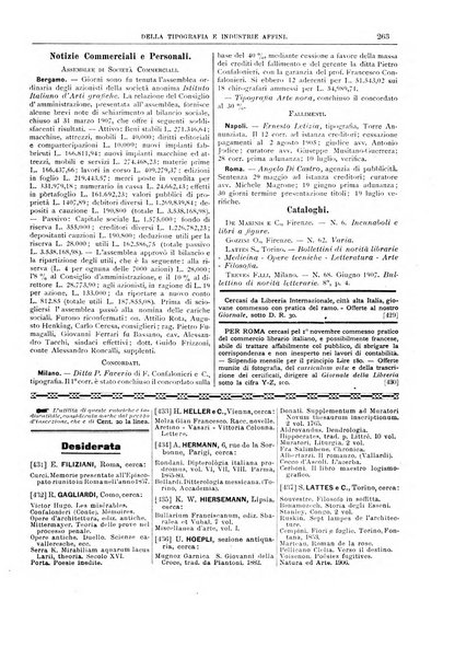 Giornale della libreria della tipografia e delle arti e industrie affini supplemento alla Bibliografia italiana, pubblicato dall'Associazione tipografico-libraria italiana