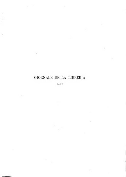 Giornale della libreria della tipografia e delle arti e industrie affini supplemento alla Bibliografia italiana, pubblicato dall'Associazione tipografico-libraria italiana