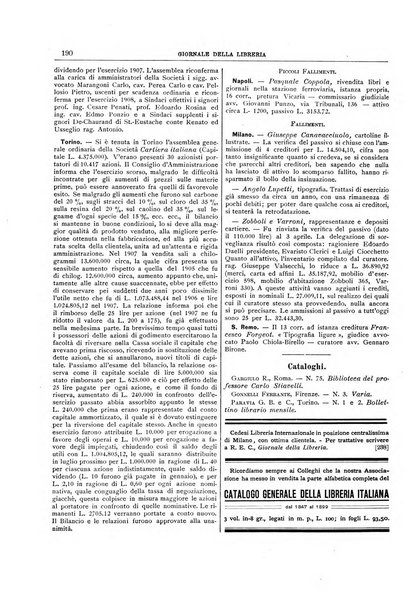 Giornale della libreria della tipografia e delle arti e industrie affini supplemento alla Bibliografia italiana, pubblicato dall'Associazione tipografico-libraria italiana