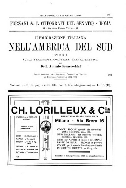 Giornale della libreria della tipografia e delle arti e industrie affini supplemento alla Bibliografia italiana, pubblicato dall'Associazione tipografico-libraria italiana