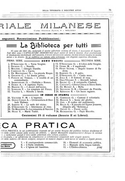 Giornale della libreria della tipografia e delle arti e industrie affini supplemento alla Bibliografia italiana, pubblicato dall'Associazione tipografico-libraria italiana