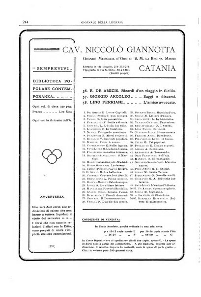 Giornale della libreria della tipografia e delle arti e industrie affini supplemento alla Bibliografia italiana, pubblicato dall'Associazione tipografico-libraria italiana