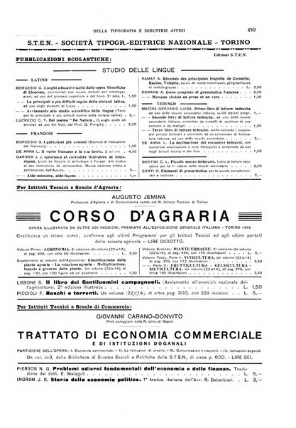 Giornale della libreria della tipografia e delle arti e industrie affini supplemento alla Bibliografia italiana, pubblicato dall'Associazione tipografico-libraria italiana