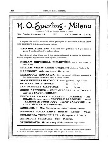 Giornale della libreria della tipografia e delle arti e industrie affini supplemento alla Bibliografia italiana, pubblicato dall'Associazione tipografico-libraria italiana