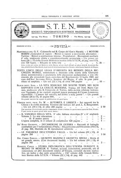 Giornale della libreria della tipografia e delle arti e industrie affini supplemento alla Bibliografia italiana, pubblicato dall'Associazione tipografico-libraria italiana