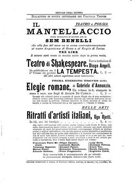 Giornale della libreria della tipografia e delle arti e industrie affini supplemento alla Bibliografia italiana, pubblicato dall'Associazione tipografico-libraria italiana