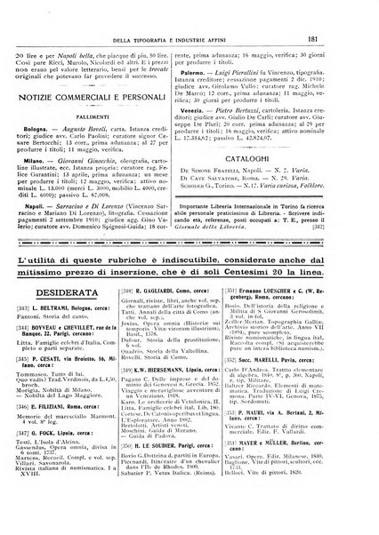 Giornale della libreria della tipografia e delle arti e industrie affini supplemento alla Bibliografia italiana, pubblicato dall'Associazione tipografico-libraria italiana