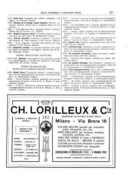 Giornale della libreria della tipografia e delle arti e industrie affini supplemento alla Bibliografia italiana, pubblicato dall'Associazione tipografico-libraria italiana