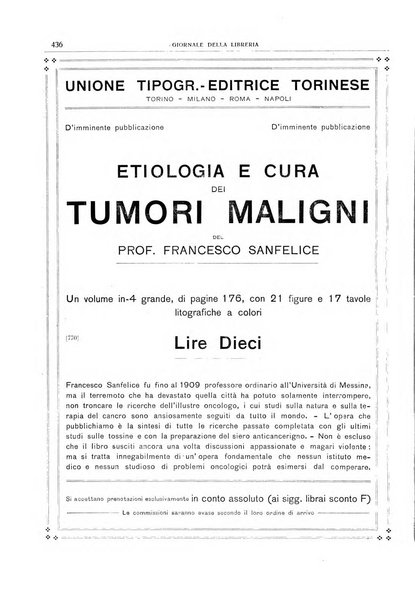 Giornale della libreria della tipografia e delle arti e industrie affini supplemento alla Bibliografia italiana, pubblicato dall'Associazione tipografico-libraria italiana