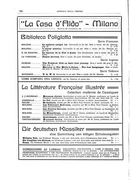 Giornale della libreria della tipografia e delle arti e industrie affini supplemento alla Bibliografia italiana, pubblicato dall'Associazione tipografico-libraria italiana