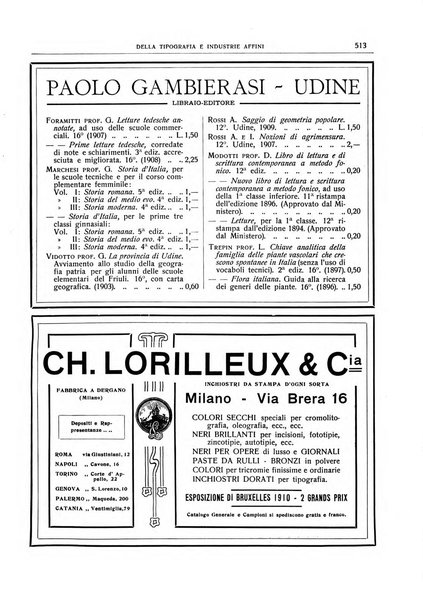 Giornale della libreria della tipografia e delle arti e industrie affini supplemento alla Bibliografia italiana, pubblicato dall'Associazione tipografico-libraria italiana