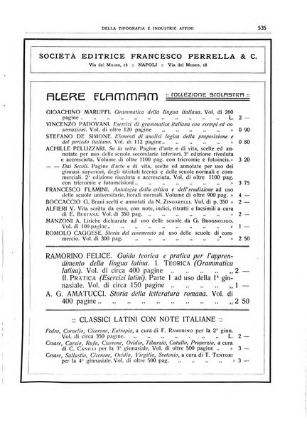 Giornale della libreria della tipografia e delle arti e industrie affini supplemento alla Bibliografia italiana, pubblicato dall'Associazione tipografico-libraria italiana