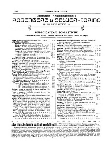 Giornale della libreria della tipografia e delle arti e industrie affini supplemento alla Bibliografia italiana, pubblicato dall'Associazione tipografico-libraria italiana