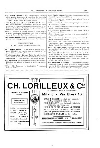 Giornale della libreria della tipografia e delle arti e industrie affini supplemento alla Bibliografia italiana, pubblicato dall'Associazione tipografico-libraria italiana