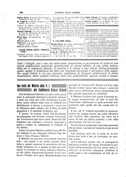 Giornale della libreria della tipografia e delle arti e industrie affini supplemento alla Bibliografia italiana, pubblicato dall'Associazione tipografico-libraria italiana