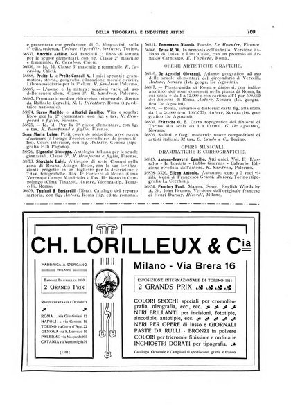 Giornale della libreria della tipografia e delle arti e industrie affini supplemento alla Bibliografia italiana, pubblicato dall'Associazione tipografico-libraria italiana