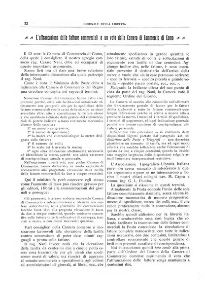 Giornale della libreria della tipografia e delle arti e industrie affini supplemento alla Bibliografia italiana, pubblicato dall'Associazione tipografico-libraria italiana