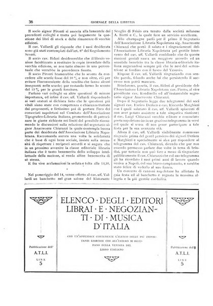 Giornale della libreria della tipografia e delle arti e industrie affini supplemento alla Bibliografia italiana, pubblicato dall'Associazione tipografico-libraria italiana