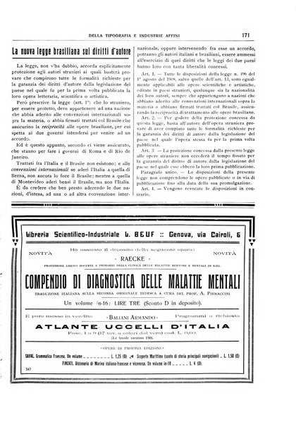 Giornale della libreria della tipografia e delle arti e industrie affini supplemento alla Bibliografia italiana, pubblicato dall'Associazione tipografico-libraria italiana