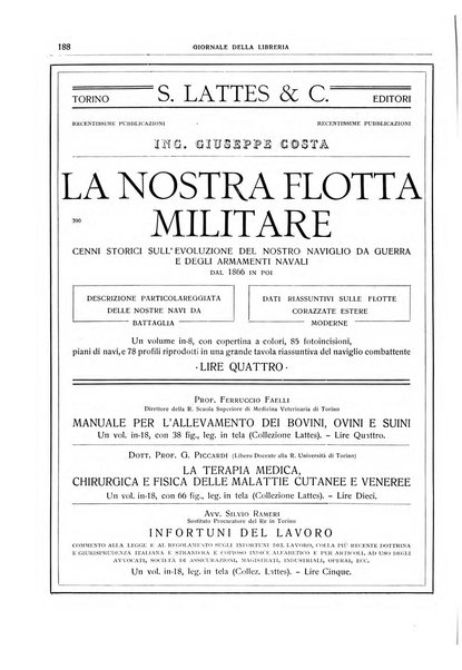 Giornale della libreria della tipografia e delle arti e industrie affini supplemento alla Bibliografia italiana, pubblicato dall'Associazione tipografico-libraria italiana