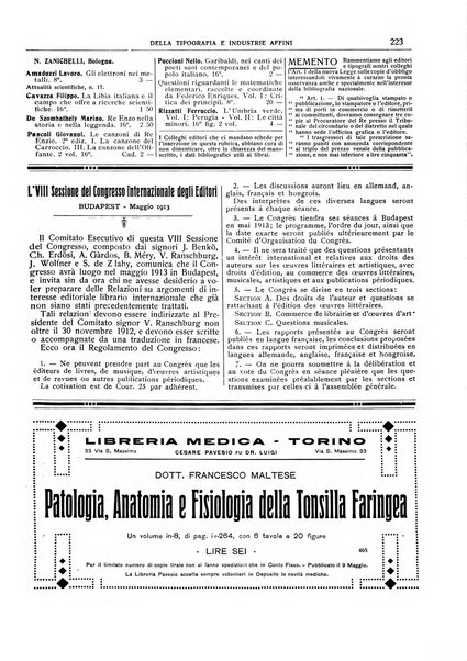 Giornale della libreria della tipografia e delle arti e industrie affini supplemento alla Bibliografia italiana, pubblicato dall'Associazione tipografico-libraria italiana