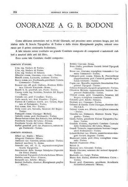 Giornale della libreria della tipografia e delle arti e industrie affini supplemento alla Bibliografia italiana, pubblicato dall'Associazione tipografico-libraria italiana