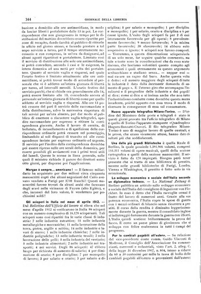 Giornale della libreria della tipografia e delle arti e industrie affini supplemento alla Bibliografia italiana, pubblicato dall'Associazione tipografico-libraria italiana