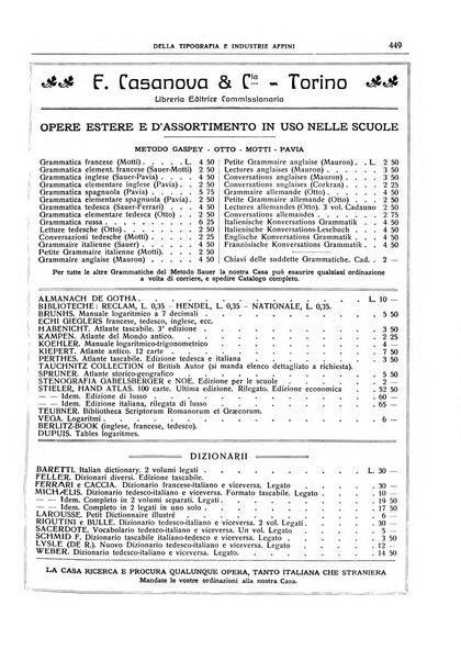 Giornale della libreria della tipografia e delle arti e industrie affini supplemento alla Bibliografia italiana, pubblicato dall'Associazione tipografico-libraria italiana