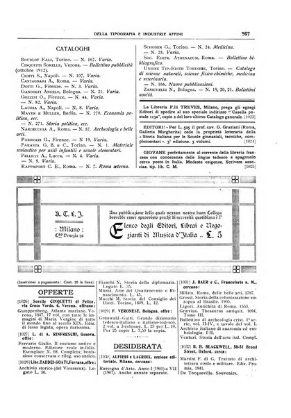 Giornale della libreria della tipografia e delle arti e industrie affini supplemento alla Bibliografia italiana, pubblicato dall'Associazione tipografico-libraria italiana