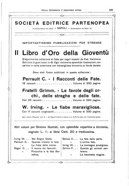 Giornale della libreria della tipografia e delle arti e industrie affini supplemento alla Bibliografia italiana, pubblicato dall'Associazione tipografico-libraria italiana