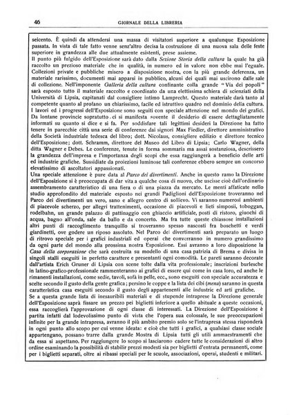 Giornale della libreria della tipografia e delle arti e industrie affini supplemento alla Bibliografia italiana, pubblicato dall'Associazione tipografico-libraria italiana