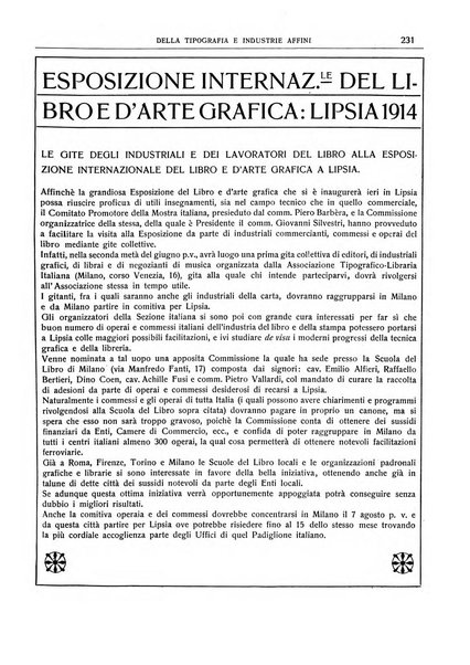 Giornale della libreria della tipografia e delle arti e industrie affini supplemento alla Bibliografia italiana, pubblicato dall'Associazione tipografico-libraria italiana