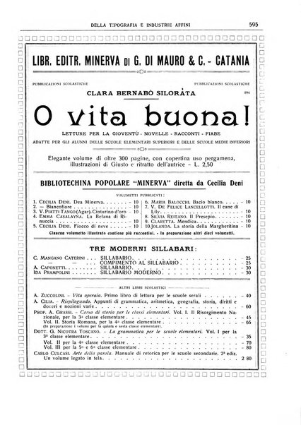 Giornale della libreria della tipografia e delle arti e industrie affini supplemento alla Bibliografia italiana, pubblicato dall'Associazione tipografico-libraria italiana