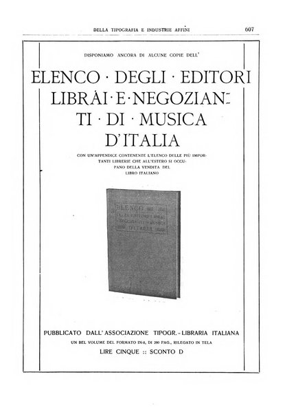 Giornale della libreria della tipografia e delle arti e industrie affini supplemento alla Bibliografia italiana, pubblicato dall'Associazione tipografico-libraria italiana