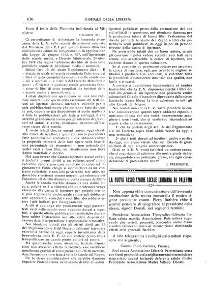 Giornale della libreria della tipografia e delle arti e industrie affini supplemento alla Bibliografia italiana, pubblicato dall'Associazione tipografico-libraria italiana