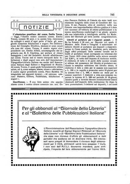 Giornale della libreria della tipografia e delle arti e industrie affini supplemento alla Bibliografia italiana, pubblicato dall'Associazione tipografico-libraria italiana