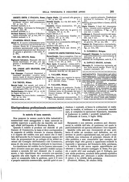 Giornale della libreria della tipografia e delle arti e industrie affini supplemento alla Bibliografia italiana, pubblicato dall'Associazione tipografico-libraria italiana