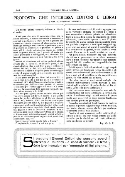 Giornale della libreria della tipografia e delle arti e industrie affini supplemento alla Bibliografia italiana, pubblicato dall'Associazione tipografico-libraria italiana