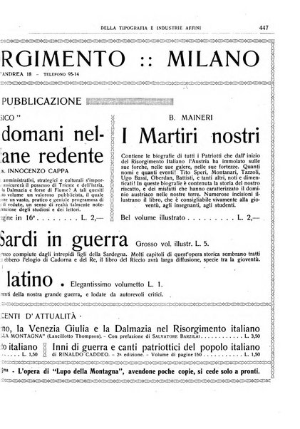 Giornale della libreria della tipografia e delle arti e industrie affini supplemento alla Bibliografia italiana, pubblicato dall'Associazione tipografico-libraria italiana